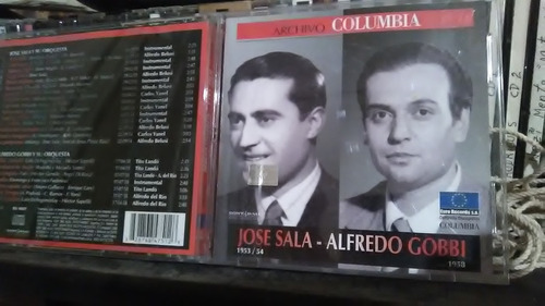 Gobbi, Alfredo + José Sala 1953-1954/1958 Columbia. No Envío