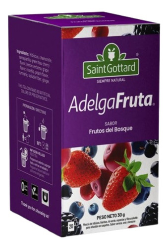 Adelgafruta Dieta Low Carb Frutos Del Bosque Saint Gottard