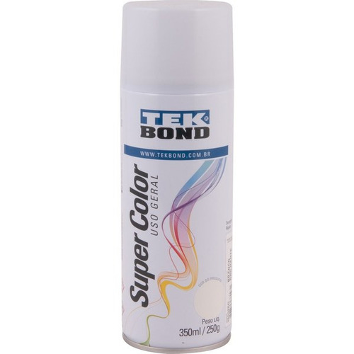 Tinta Spray Branco Brilhante Tekbond 350ml / 250g