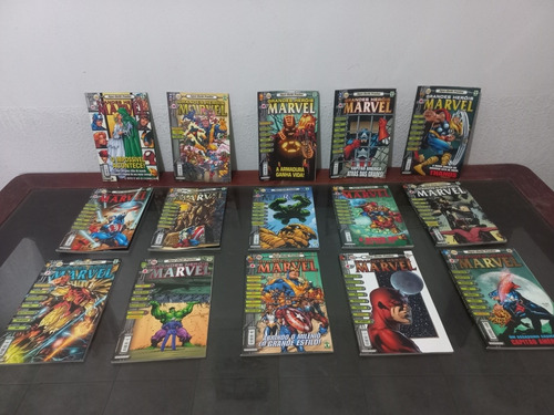 Hq - Coleção - Grandes Heróis Marvel - 15 Volumes 