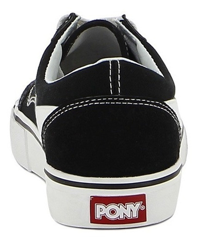 Champion Pony Casual Lona Old School - Negro