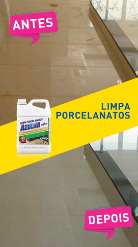 Limpa Porcelanato Power Azulim Lavanda Start 5 Litros