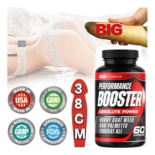 Performance Booster Para Agrandar Pene Potenciadores Energía