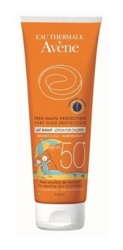 Avene Protector Solar Leche Niños 50+  X 250ml