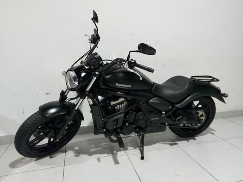 Imagem 8 de 11 de Kawasaki Vulcan S 650 Abs Preta 2020