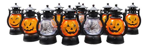 12 Lampara Farol De Clabaza Halloween Dia De Muertos