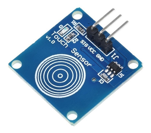 Modulo Sensor Touch Capacitivo Ttp223 -sensor Táctil Arduino