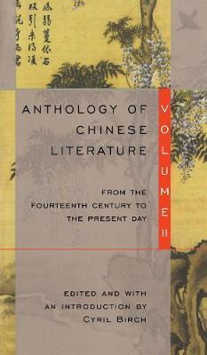 Libro Anthology Of Chinese Literature: Volume Ii : From T...