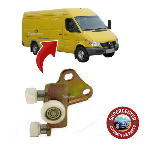 Guia Interna Superior Porta Correr Sprinter 1997 A 2011