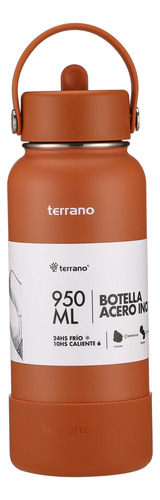 Botella Térmica Terrano 950ml. C/pico. Y Accesorios