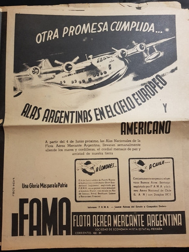 Imagen 5 de 5 de Antiguo Diario Ahora. Periódico Ilustrado. 51n 361