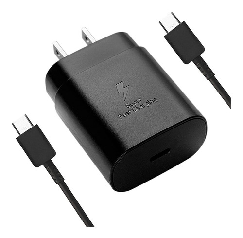 Cargador Samsung Para Galaxy S23 Ultra Carga Rápida 25w Pd