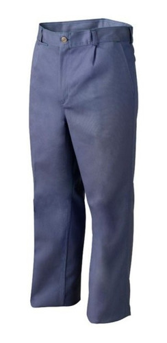 Pantalon De Trabajo Ombu Azulino Con Cierre
