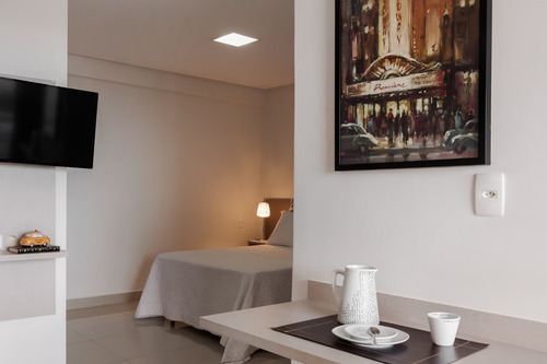 Imagem 4 de 14 de Apartamento Flat Mobiliado, Setor Bueno, Pronto Para Morar