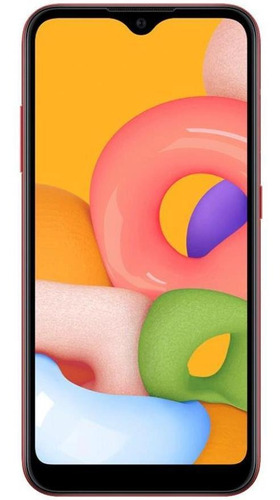 Samsung Galaxy A01 32gb Vermelho Excelente Usado (Recondicionado)