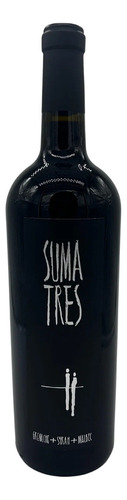 Vino Tinto Suma Tres Grenache, Syrah Y Malbec 750 Ml