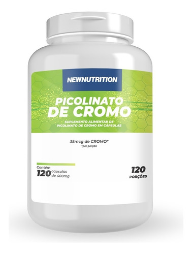 Picolinato De Cromo - 120 Softgels