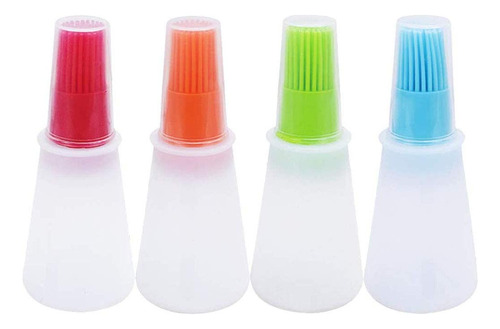 Cepillos De Silicona Para Untar Aceite Y Salsas