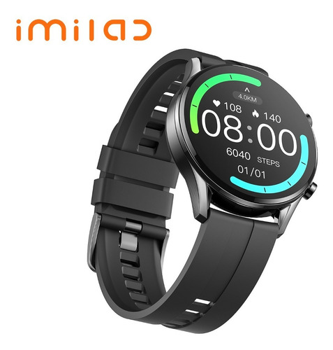 Imagen 1 de 4 de Smart Watch Imilab W12 2021 Sensor Spo2 30 Dias De Bateria