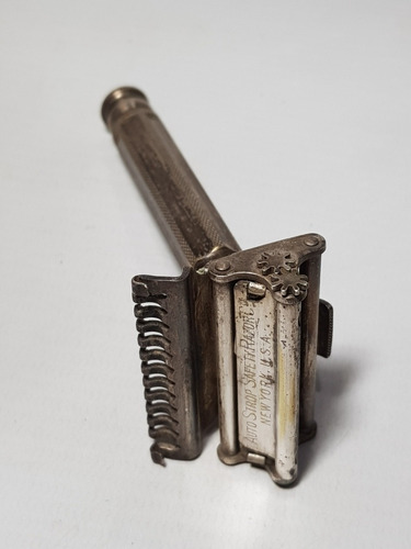 Imagen 9 de 9 de Antigua Máquina De Afeitar Auto Strop U.s.a. Rara Mag 58162