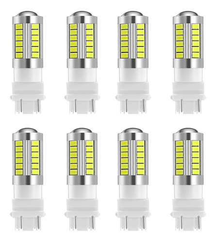 8 Bombillas Led Blancas 3157 33smd 5730, Freno Trasero, Para