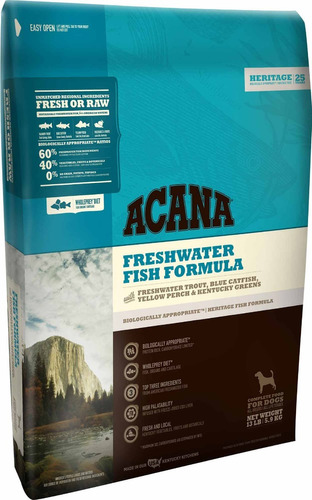 Acana Fresh Water Fish Trucha Bagre Perros 11.3kg