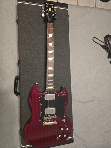 Epiphone Sg Limited Edition Custom Shop Diestro Bordó Palo De Rosa (Usado)