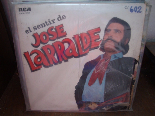 Vinilo Jose Larralde El Sentir Rrr F2