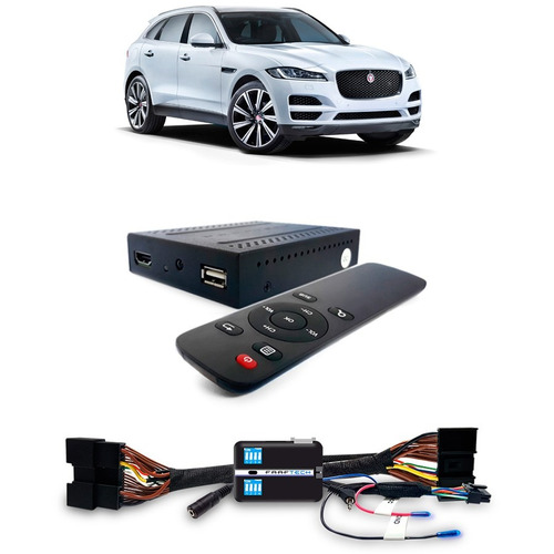 Desbloqueio Com Tv Full Hd Jaguar F Pace 2017 A 2018 Lr3