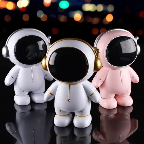 Sapouni - Alcancía De Astronauta Para Niños, Bonita Hucha De Plástico Para Monedas De Papel, Caja De Ahorro De Dinero Personalizada, De Cumpleaños De Navidad Para Niños Y Niñas (dorado)