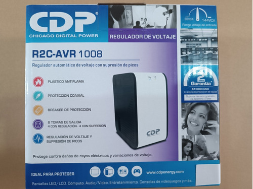 Regulador Automático De Voltaje Con Supresor De Picos Cdp