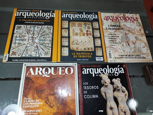 Cuatro Revistas Arqueología 
