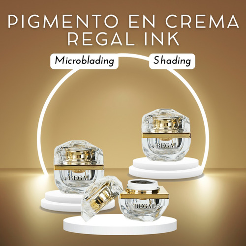 Pigmento En Crema Para Microblading Regal 5ml Cejas/ojos