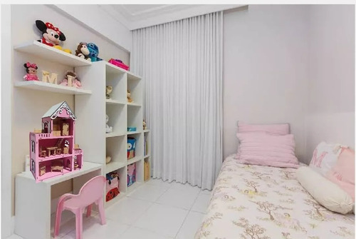 Casa Casinha De Bonecas Brinquedos Para Meninas Com Moveis Cor Rosa Bebe