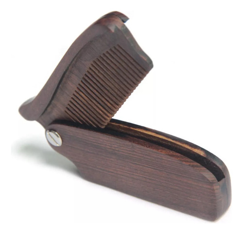 X Peine Plegable De Madera For Barba Uso Diario Con Bálsamos
