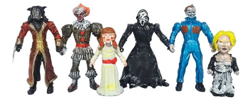 Set Figuras De Accion Personajes Terror Tiffany Annabelle It