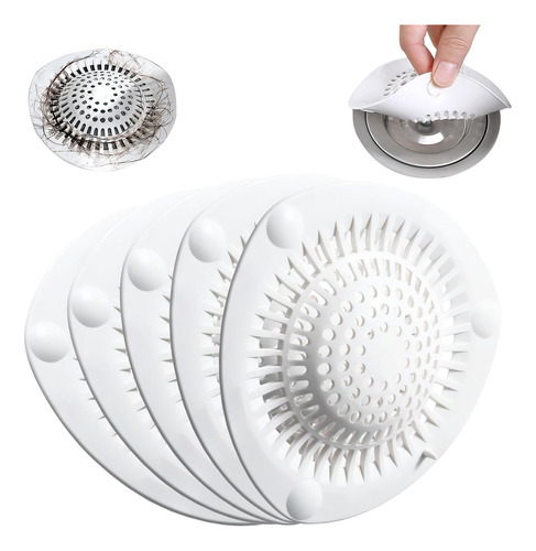 Desagüe De Ducha Con Ventosa Para Bañera De Silicona