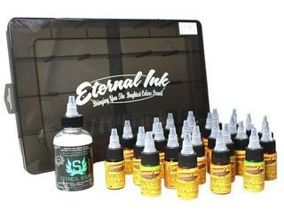 Set Travel Eternal Ink X 25 Unds Media Onza Tattoo & Tatuaje