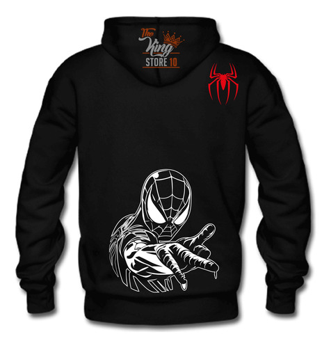 Poleron Con Cierre, Spiderman, Marvel, Super Heroe, Comics, Fans, Xxxl