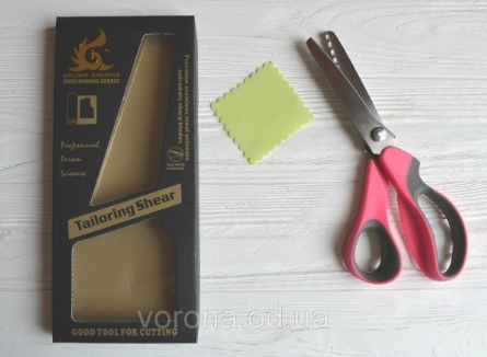 Tijera De Picotear O Zig Zag Golden Phoenix En Caja