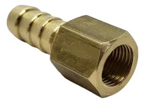 Comprar Acople Racord Manguera 6mm - 1\u002F4 Bronce Rosca Hembra 1\u002F2