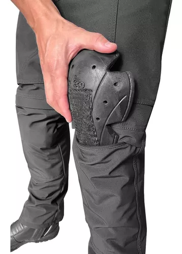 Pantalon Moto Impermeable Protecciones Softshell Siamotos+