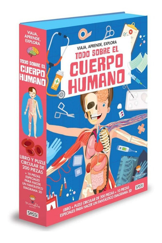 Libro Más Rompecabezas Todo Sobre El Cuerpo Humano