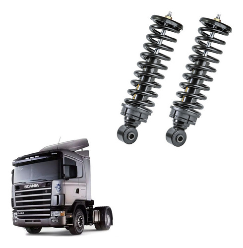 Kit Conjunto Mola Helicoidal Cab Scania G R 2012 2013 Trasei