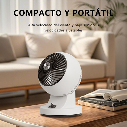 Li Ventilador De Pie Mesa 3 Velocidades Oscilacion Portátil
