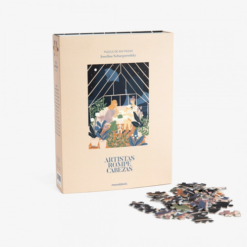 Imagen 1 de 4 de Puzzle Artistas Rompecabezas - Invernadero - Ed. Monoblock