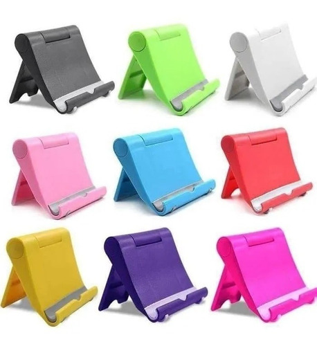 Soporte Base Celular Tablet Universal Plegable Colores