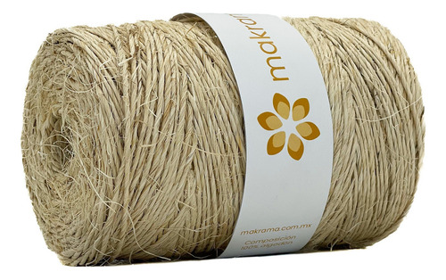 Makrama Hilo Fibra Natural Henequen Ixtle 2mm