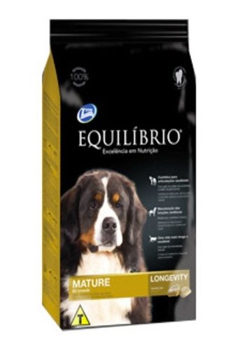 Alimento Perro Equilibrio Mature 15kg + Obsequio + Envio!!