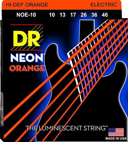 Guitarra Dr Strings Hi-def Neon Eléctricas Cuerdas (noe-10)